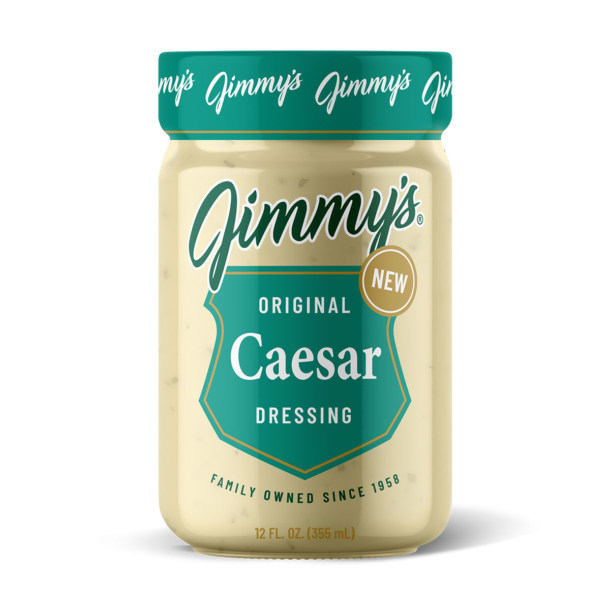 Caesar Dressing Jarmockup